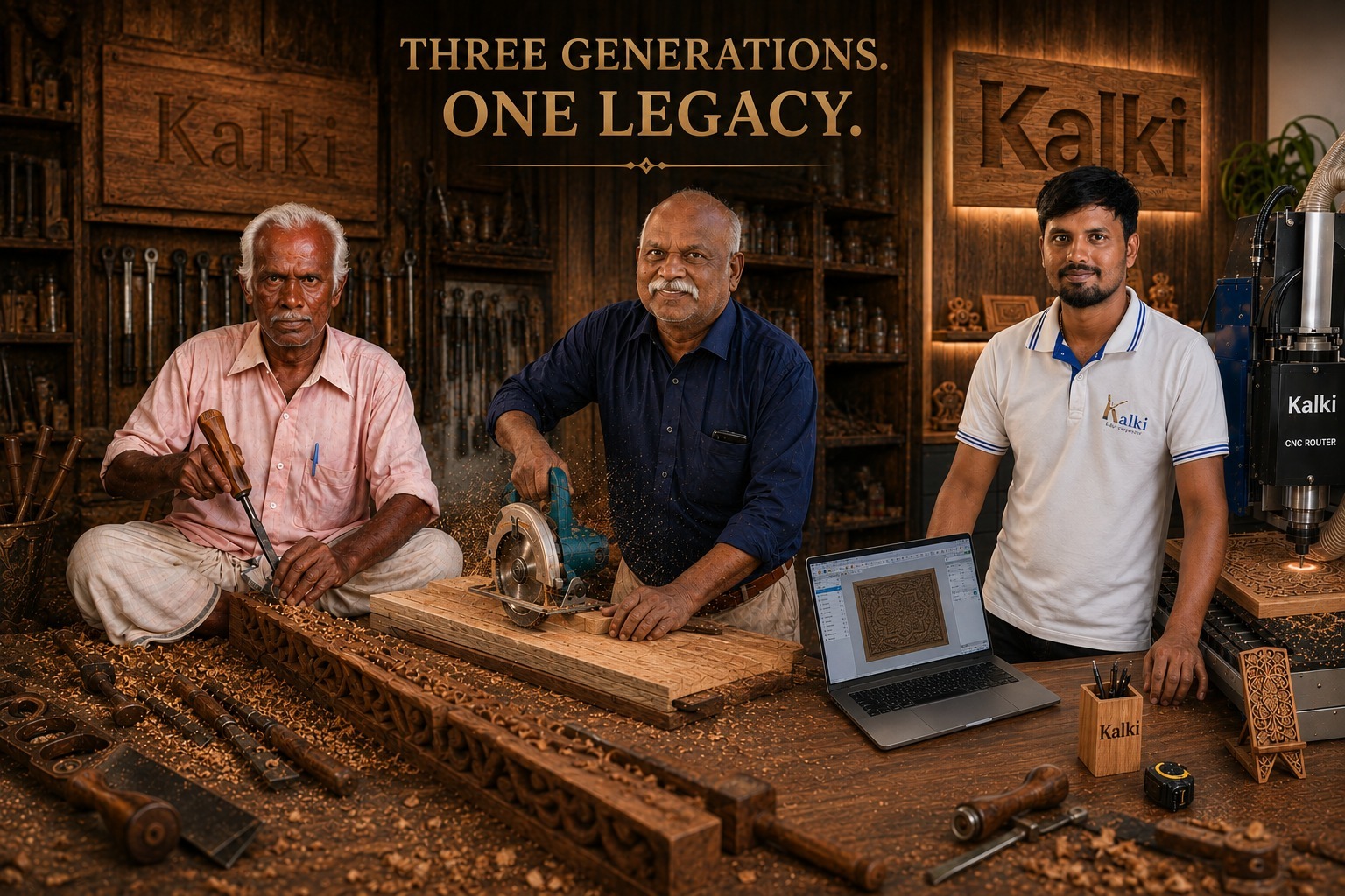 Kalki Woods school furniture